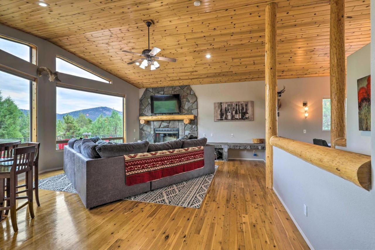 Elkwood Lodge Star Valley Cabin With Hot Tub 佩森 外观 照片